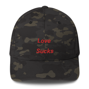 Love Sucks Structured Twill Cap
