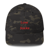 Love Sucks Structured Twill Cap