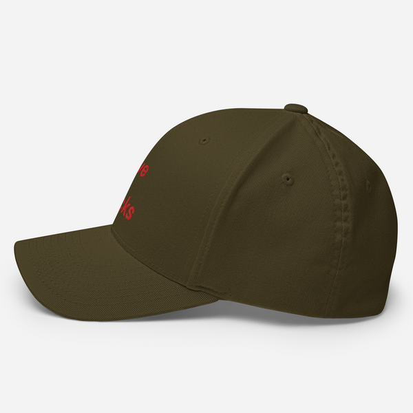 Love Sucks Structured Twill Cap