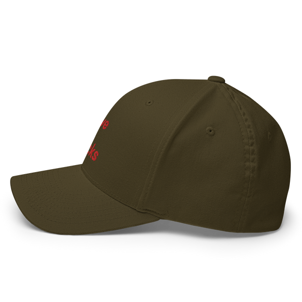 Love Sucks Structured Twill Cap
