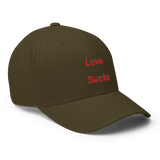 Love Sucks Structured Twill Cap