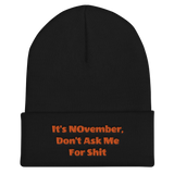 NOvember Cuffed Beanie