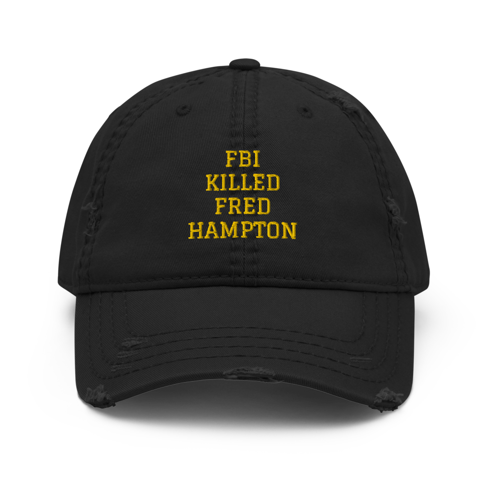 Fred Hampton Distressed Dad Hat