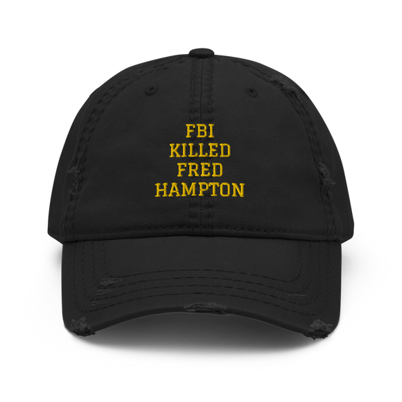 Fred Hampton Distressed Dad Hat