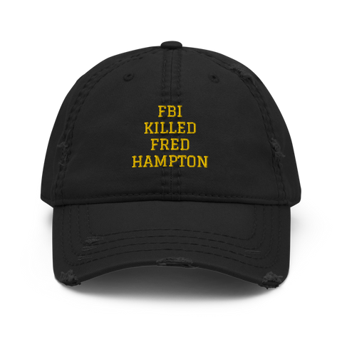 Fred Hampton Distressed Dad Hat