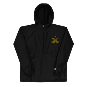 Fred Hampton Embroidered Champion Packable Jacket