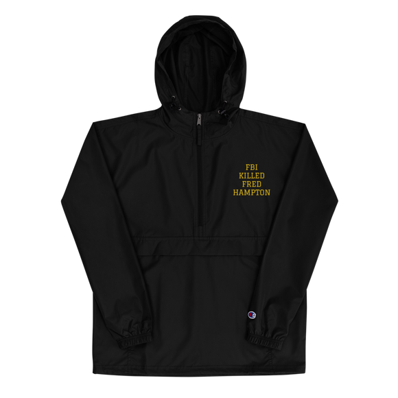 Fred Hampton Embroidered Champion Packable Jacket
