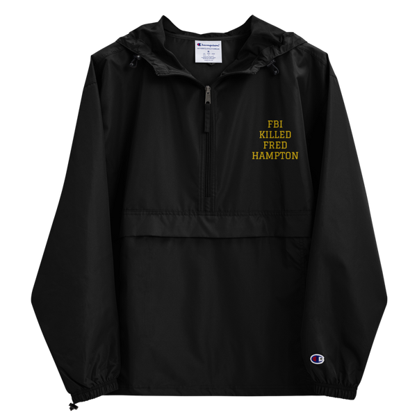 Fred Hampton Embroidered Champion Packable Jacket
