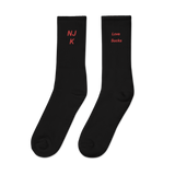 Love Sucks Embroidered Socks