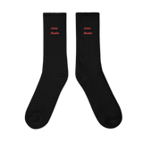 Love Sucks Embroidered Socks