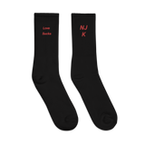 Love Sucks Embroidered Socks