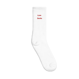Love Sucks Embroidered Socks