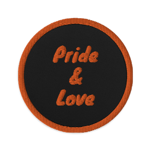 Pride & Love Embroidered Patches