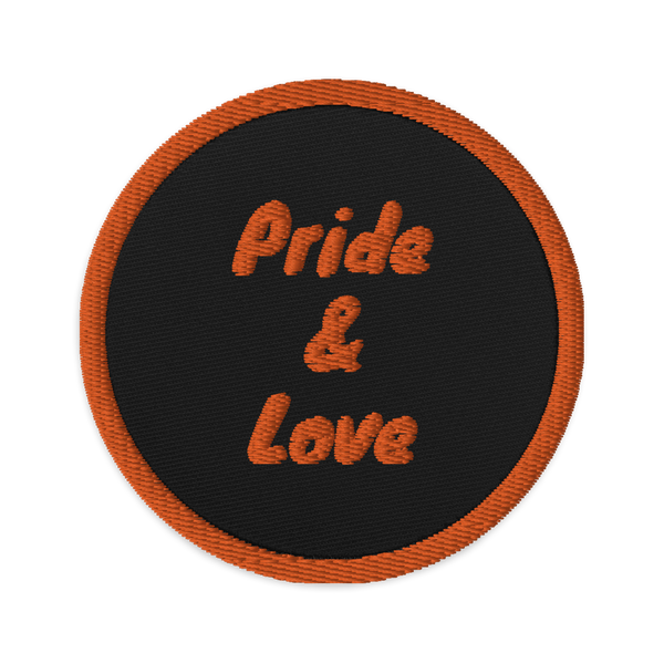 Pride & Love Embroidered Patches
