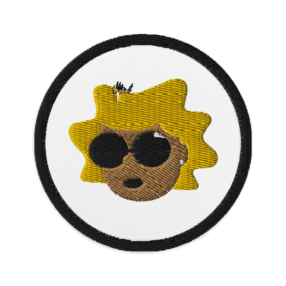 Sally Deserve Embroidered Patches