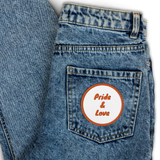 Pride & Love Embroidered Patches