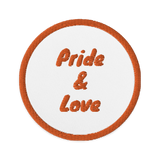 Pride & Love Embroidered Patches