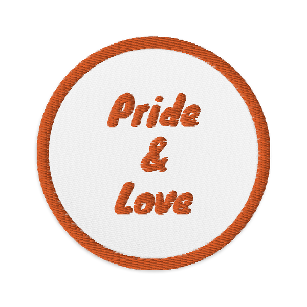 Pride & Love Embroidered Patches