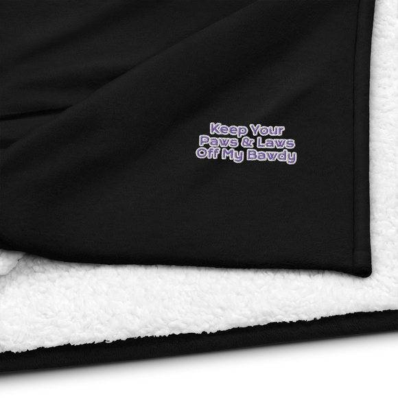 Us Vs. Wade Premium Sherpa Blanket
