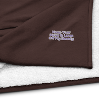 Us Vs. Wade Premium Sherpa Blanket
