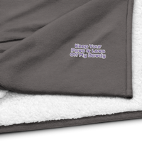 Us Vs. Wade Premium Sherpa Blanket