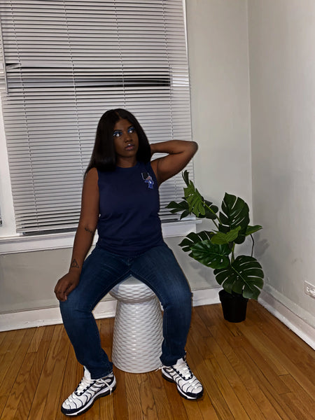 Berry Blues Muscle Shirt