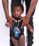 Berry Blues Baby Onesie Short Sleeve Shirt