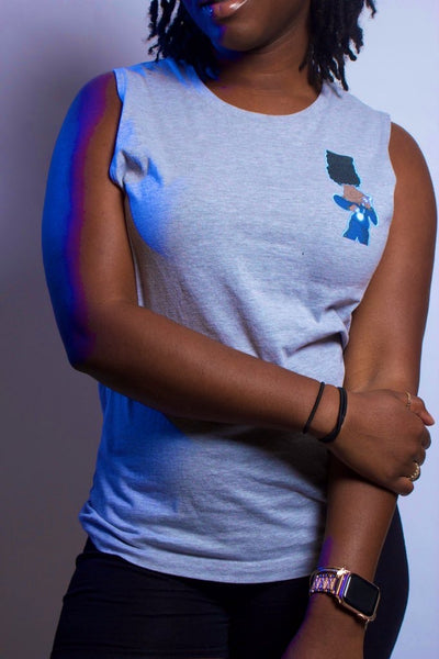 Berry Blues Muscle Shirt