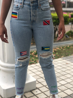 All Around The World Levi’s Women’s High Waisted Denim