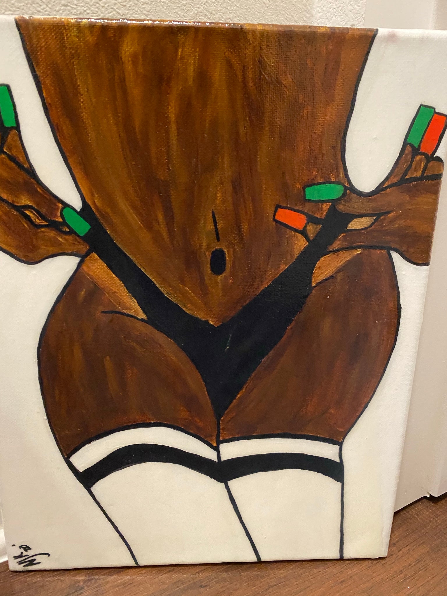 Bawdy Awdy Canvas
