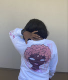 Puffy Pink Long Sleeve T-Shirt