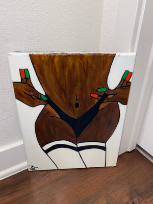 Bawdy Awdy Canvas