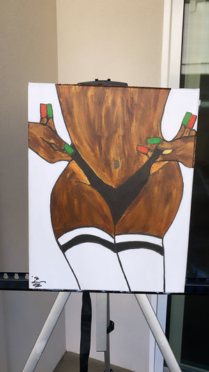 Bawdy Awdy Canvas
