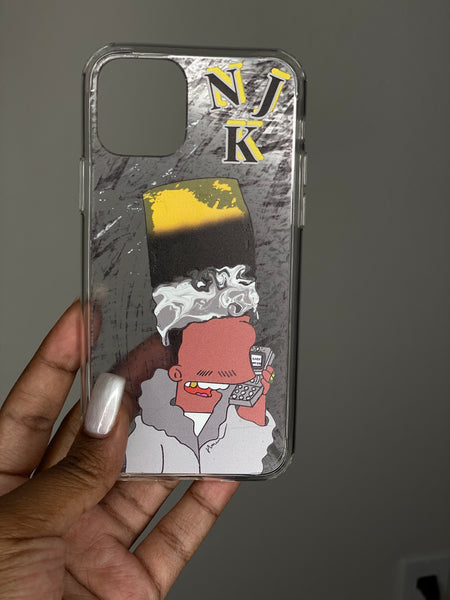 Silvah Surfah Bart iPhone Case