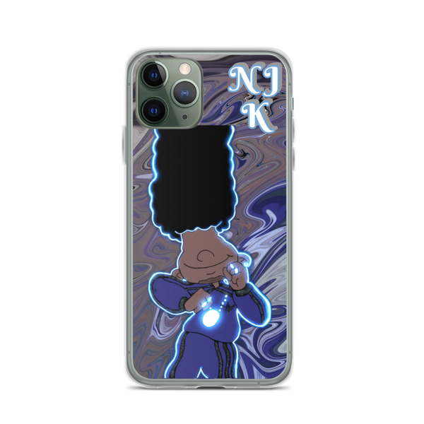 Berry Blues iPhone Case