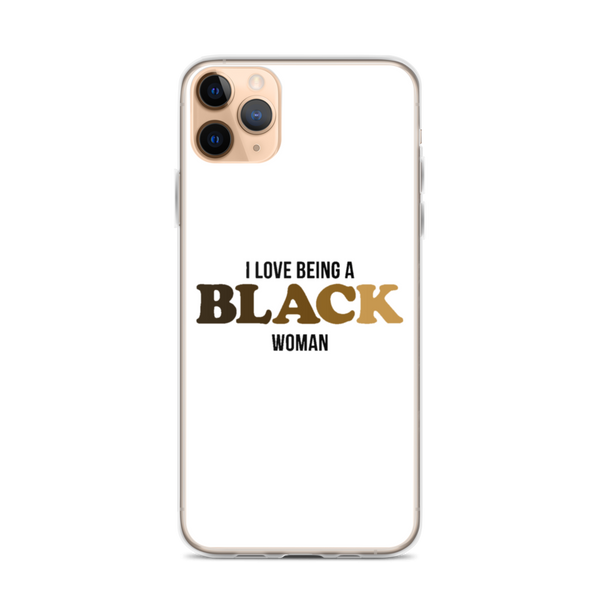 Love Black Women iPhone Case