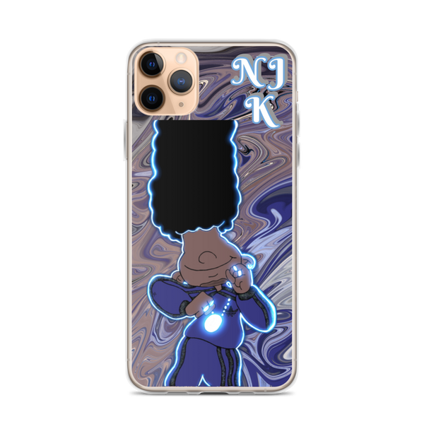 Berry Blues iPhone Case