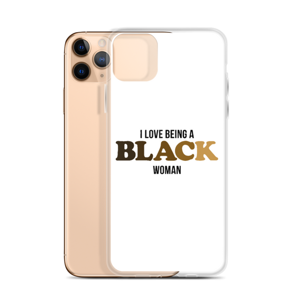 Love Black Women iPhone Case