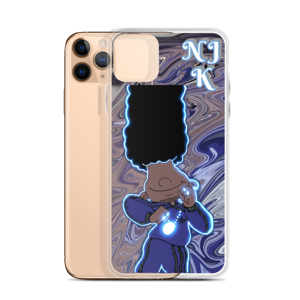 Berry Blues iPhone Case