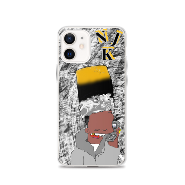 Silvah Surfah Bart iPhone Case