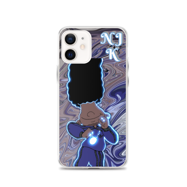 Berry Blues iPhone Case