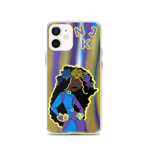 She Goes iPhone Case