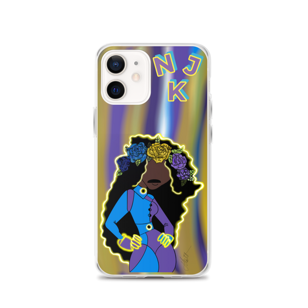 She Goes iPhone Case