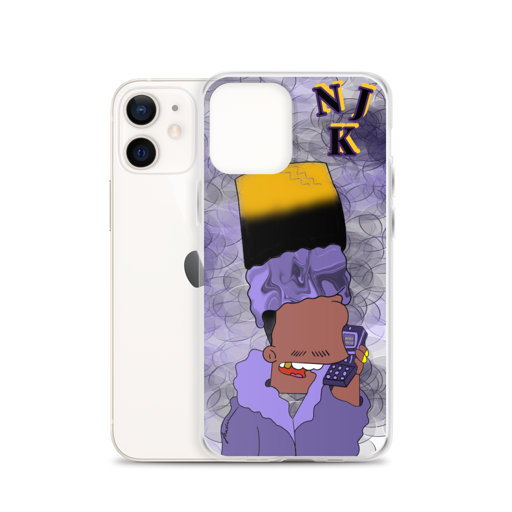 KidN'Bart iPhone Case