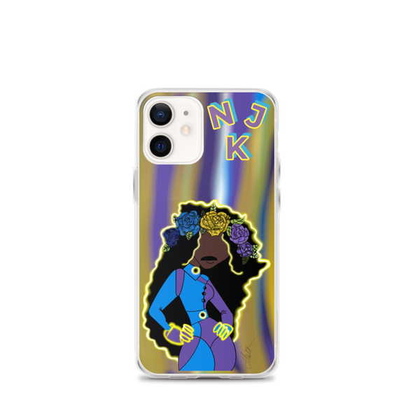 She Goes iPhone Case