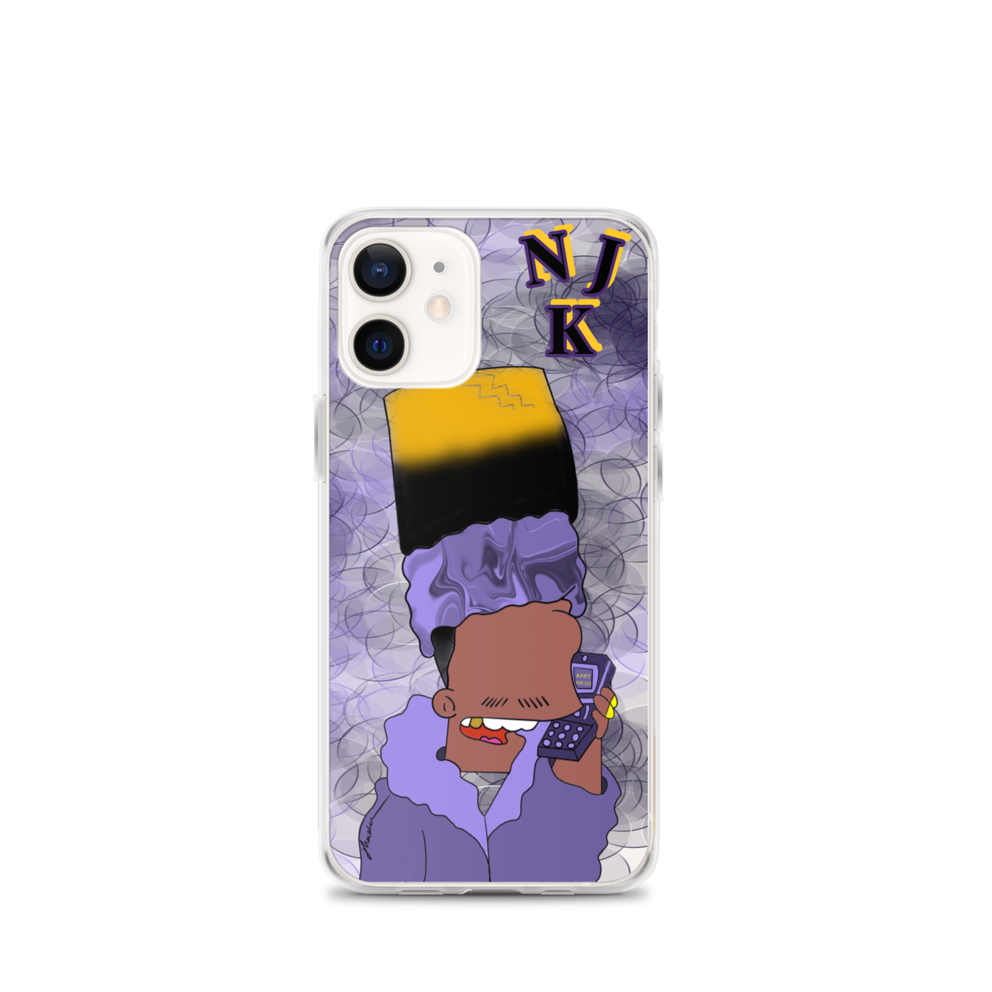 KidN'Bart iPhone Case
