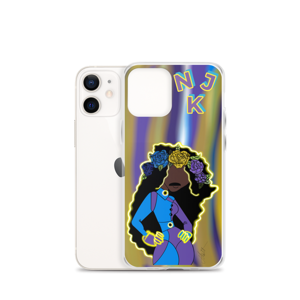 She Goes iPhone Case