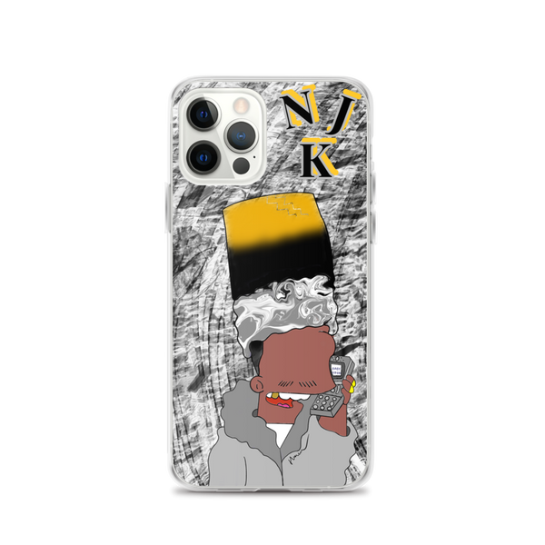 Silvah Surfah Bart iPhone Case