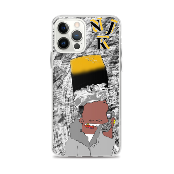 Silvah Surfah Bart iPhone Case