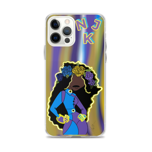 She Goes iPhone Case